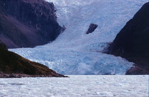 Jacques Padet : Terre de Feu - Glacier Pia